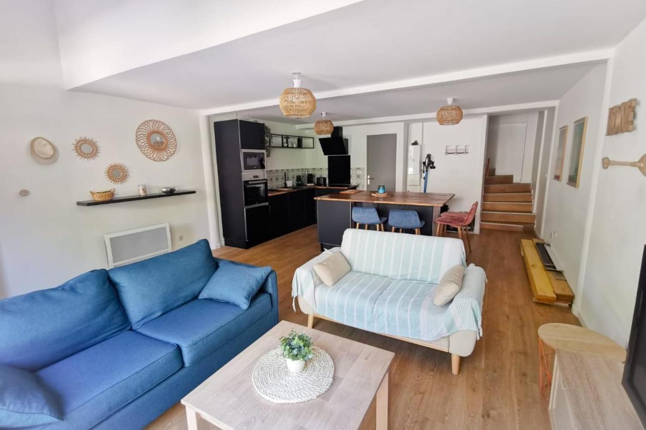 Ferienwohnung Duplex House With Large Terrace And Garden Moliets-et-Maa Exterior foto